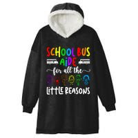 School Bus Aide For All The Little Reason Bus Aide Hooded Wearable Blanket