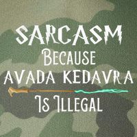 Sarcasm Because Avada Kedavra Is Illegal Legacy Tie Dye Trucker Hat