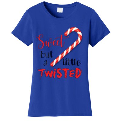 Sweet But A Little Twisted Candy Cane Gift Women's T-Shirt