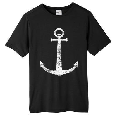 Sailing Boat Anchor Tall Fusion ChromaSoft Performance T-Shirt