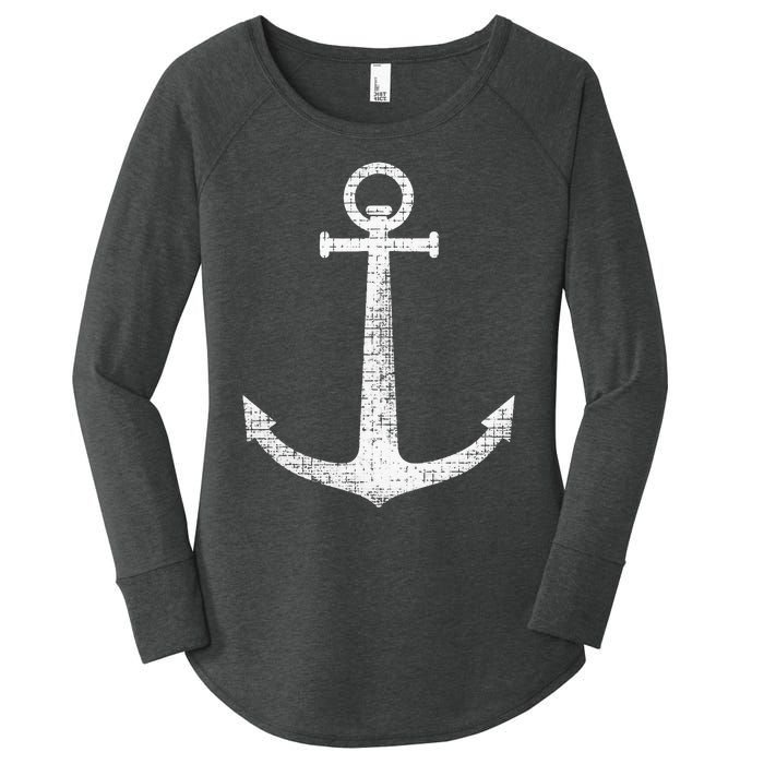 Sailing Boat Anchor Women's Perfect Tri Tunic Long Sleeve Shirt