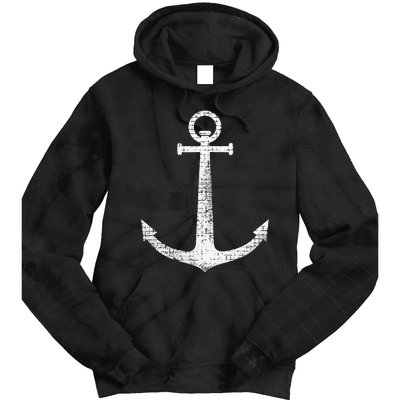 Sailing Boat Anchor Tie Dye Hoodie