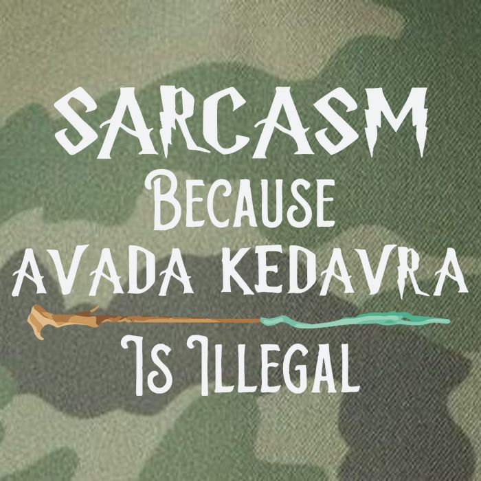 Sarcasm Because Avada Kedavra Is Illegal Witch Legacy Tie Dye Trucker Hat