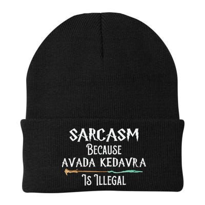 Sarcasm Because Avada Kedavra Is Illegal Witch Beanie