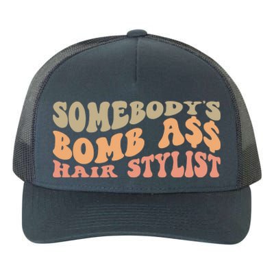 Somebody's Bomb Ass Hairstylist Yupoong Adult 5-Panel Trucker Hat