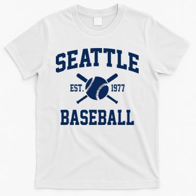 Seattle Baseball Athletic Vintage Sports Team Fan T-Shirt