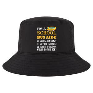 School Bus Aide Funny Back to School Cool Comfort Performance Bucket Hat