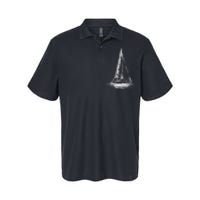 Sailor Boating Anchor Simple Line Drawing Sailboat Sailing Softstyle Adult Sport Polo