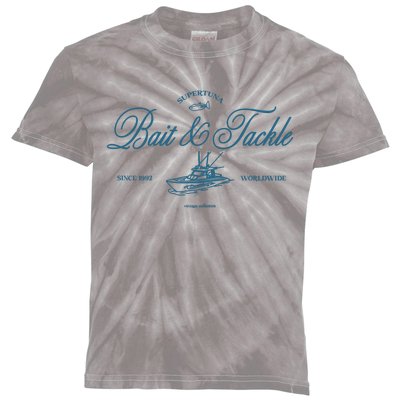 Supertuna Bait And Tackle Kids Tie-Dye T-Shirt