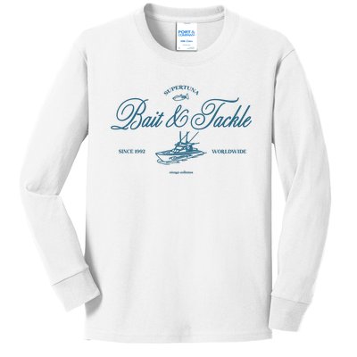 Supertuna Bait And Tackle Kids Long Sleeve Shirt