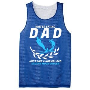 Sports Beach Athletes Wave Lover Water Skiing Dad Gift Mesh Reversible Basketball Jersey Tank