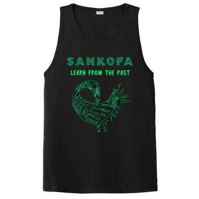 Sankofa Bird Afrocentric Adinkra Symbol Forest Pattern Great Gift PosiCharge Competitor Tank