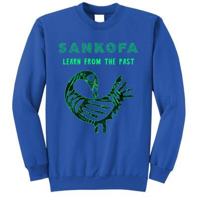 Sankofa Bird Afrocentric Adinkra Symbol Forest Pattern Great Gift Sweatshirt