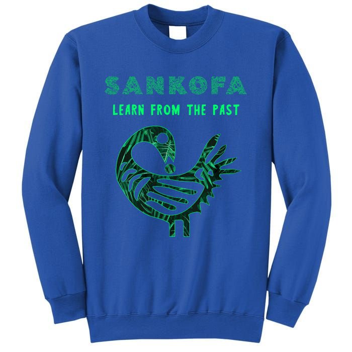 Sankofa Bird Afrocentric Adinkra Symbol Forest Pattern Great Gift Sweatshirt