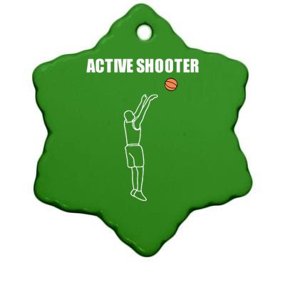 Summerhays Bros Active Shooter Ceramic Star Ornament