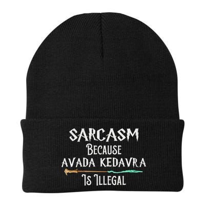 Sarcasm Because Avada Kedavra Is Illegal Witch Beanie
