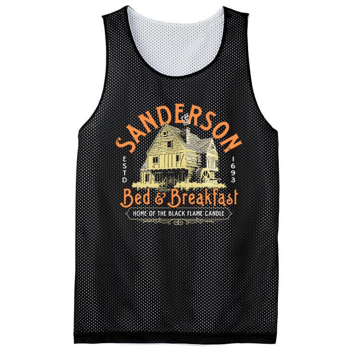 Sanderson Bed And Breakfast Home Of The Black Flame Candle 1693 Mesh Reversible Basketball Jersey Tank