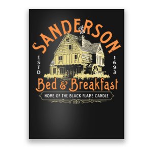 Sanderson Bed And Breakfast Home Of The Black Flame Candle 1693 Poster