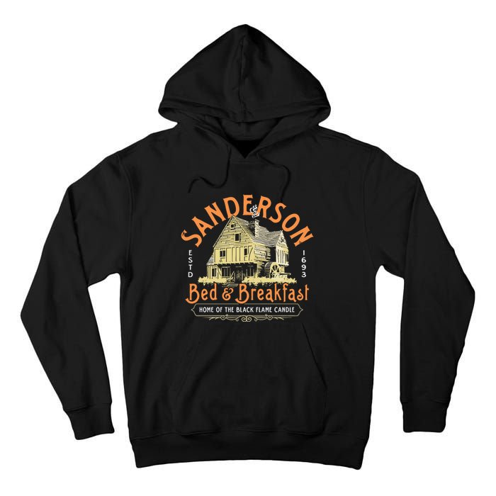 Sanderson Bed And Breakfast Home Of The Black Flame Candle 1693 Tall Hoodie