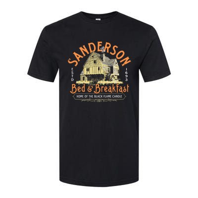 Sanderson Bed And Breakfast Home Of The Black Flame Candle 1693 Softstyle® CVC T-Shirt