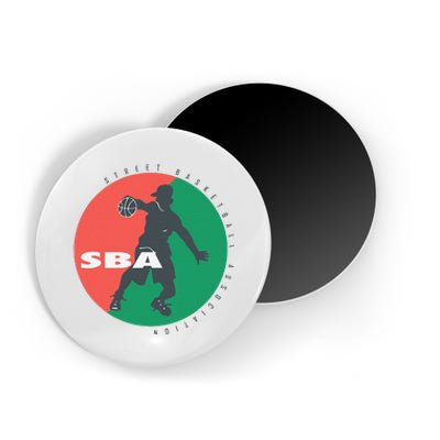 Street Basketball Association Magnet