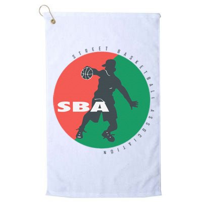 Street Basketball Association Platinum Collection Golf Towel