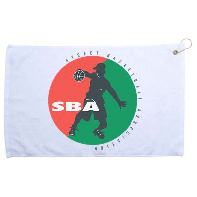 Street Basketball Association Grommeted Golf Towel