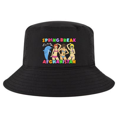 Spring Break Afghanistan Political Satire Dark Humor Meme Cool Comfort Performance Bucket Hat