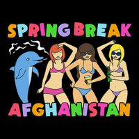 Spring Break Afghanistan Political Satire Dark Humor Meme Doggie Tank