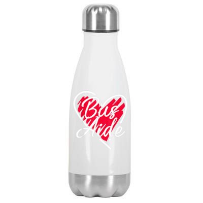 School Bus Aide Driver Driving Transport Vehicle Motorbus Stainless Steel Insulated Water Bottle