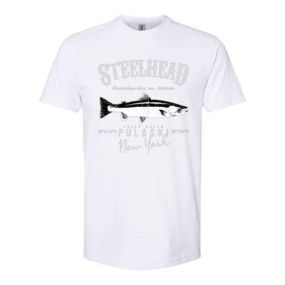 Steelhead Bass At Pulaski New York Softstyle CVC T-Shirt