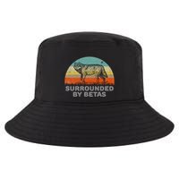 Surrounded By Betas Alpha Wolf Cool Comfort Performance Bucket Hat