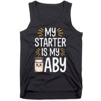 Starter Bread Baking Bakery Sourdough Starter Baker Tank Top