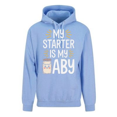 Starter Bread Baking Bakery Sourdough Starter Baker Unisex Surf Hoodie