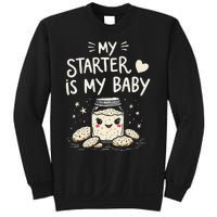 Starter Bread Baking Bakery Sourdough Starter Baker Sweatshirt