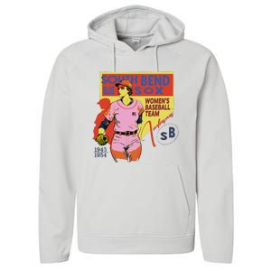 South Bend Blue Sox Performance Fleece Hoodie