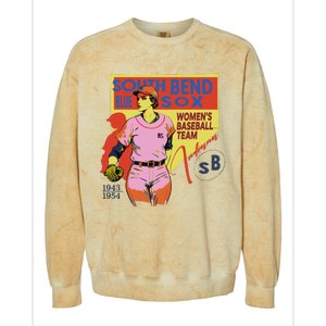 South Bend Blue Sox Colorblast Crewneck Sweatshirt