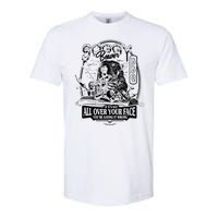 Soggy Beaver Bbq Funny Softstyle CVC T-Shirt