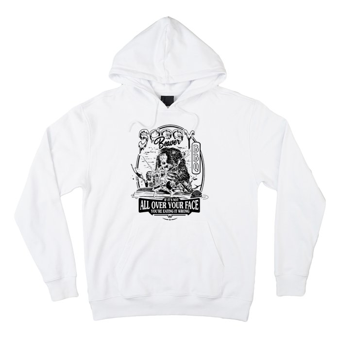 Soggy Beaver Bbq Funny Hoodie