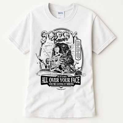 Soggy Beaver Bbq Funny Tall T-Shirt