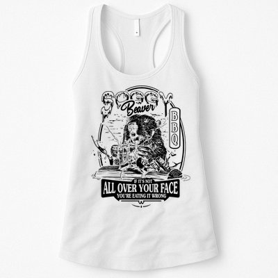 Soggy Beaver Bbq Funny Womens Tank Top