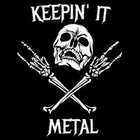 Skull & Bones Black Death Rock Heavy Metal Headbanger Doggie Tank