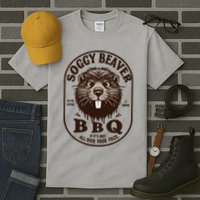 Soggy Beaver Bbq If ItS Not All Over Your Face Tall T-Shirt