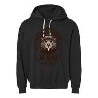 Soggy Beaver Bbq If ItS Not All Over Your Face Garment-Dyed Fleece Hoodie