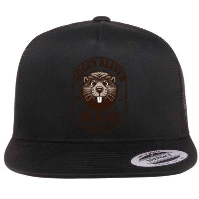 Soggy Beaver Bbq If ItS Not All Over Your Face Flatbill Hat
