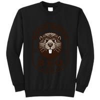 Soggy Beaver Bbq If ItS Not All Over Your Face Tall Sweatshirt