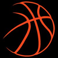 Silhouette Ball Basketball Player Sports Lover Hoop Backpack