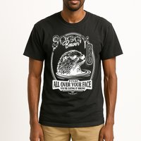 Soggy Beaver Bbq If ItS Not All Over Your Face Funny Beaver Tall T-Shirt