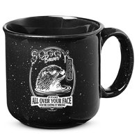 Soggy Beaver Bbq If ItS Not All Over Your Face Funny Beaver 15oz Campfire Ceramic Mug