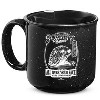 Soggy Beaver Bbq If ItS Not All Over Your Face Funny Beaver 15oz Campfire Ceramic Mug